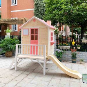 wooden playhouse