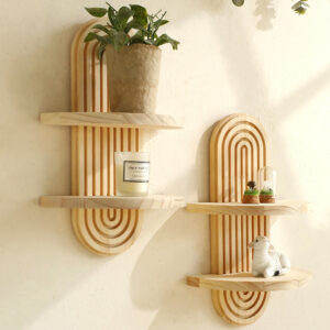 Wooden Wall Planter