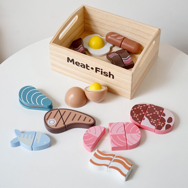 Wooden Play Food Sets (7)