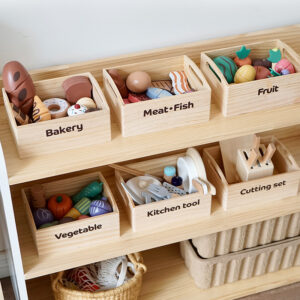 Wooden Play Food Sets 8
