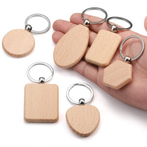 Wooden keychain 1