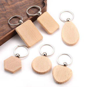 Wooden keychain 6