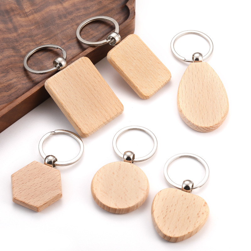 Wooden keychain 6