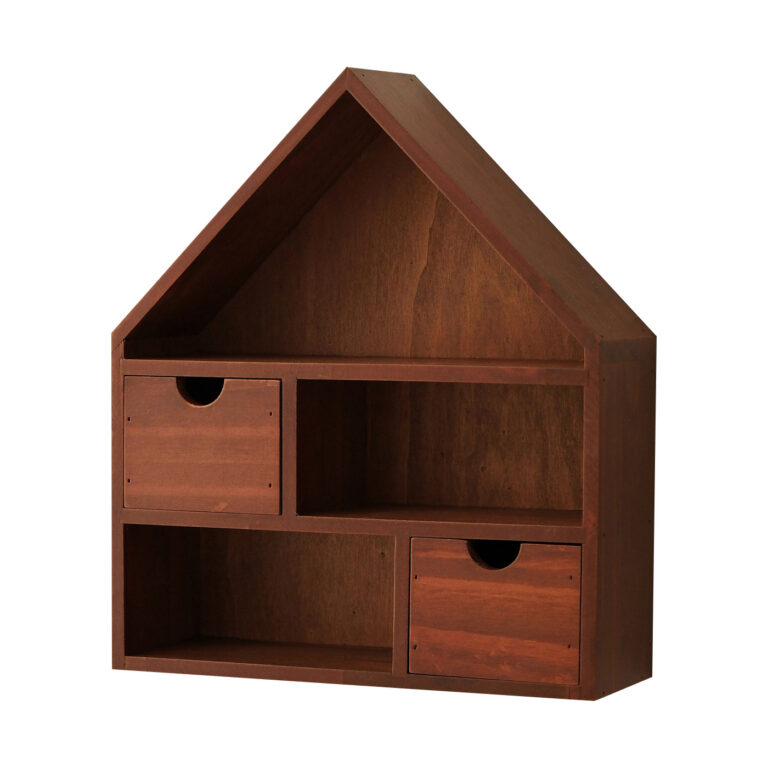 Wooden Key Rack with Storage Box (4)