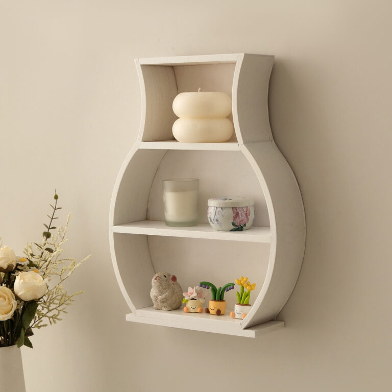 Wooden Key Rack with Storage Box (6)