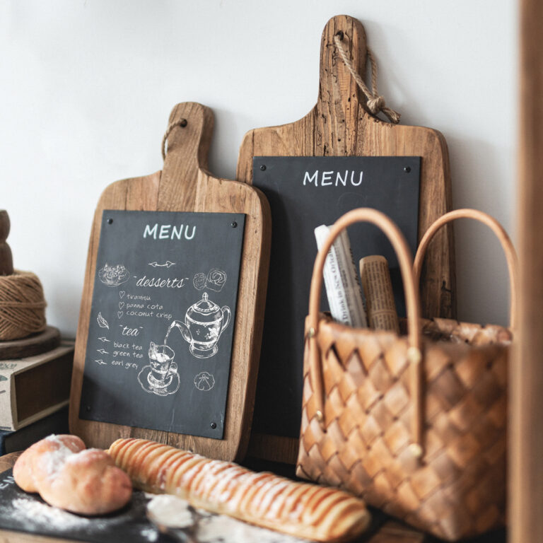 Wood Framed Blackboard (1)