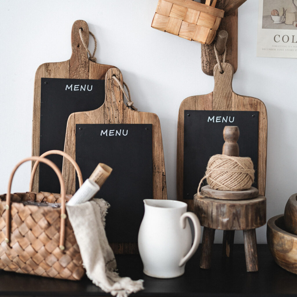 Wood Framed Blackboard 6