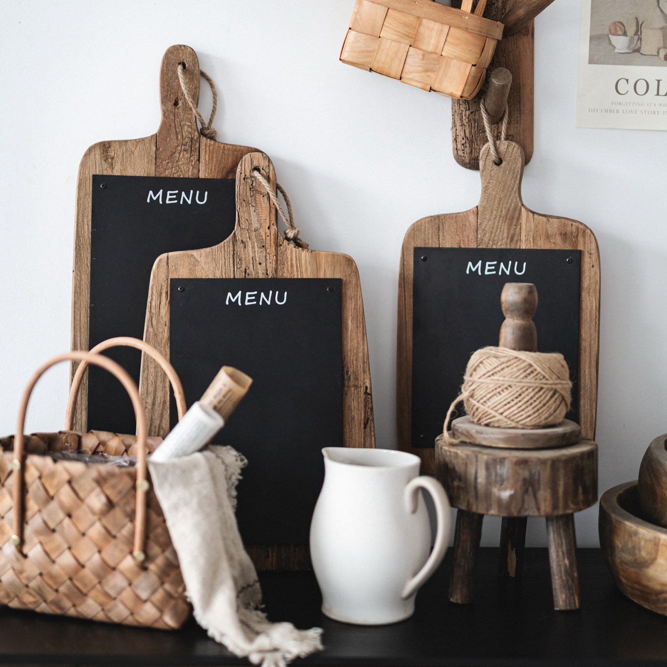 Wood Framed Blackboard 6