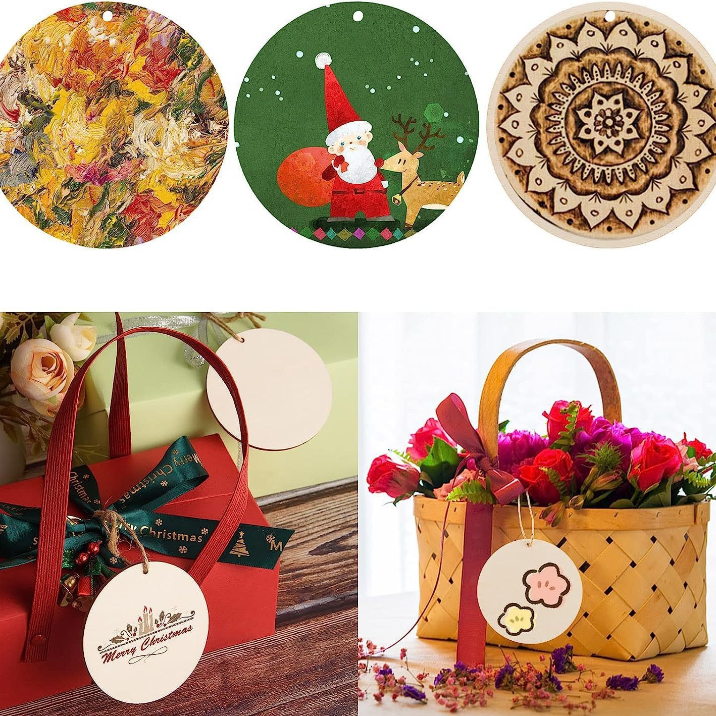 Wood Round Blanks 2 1