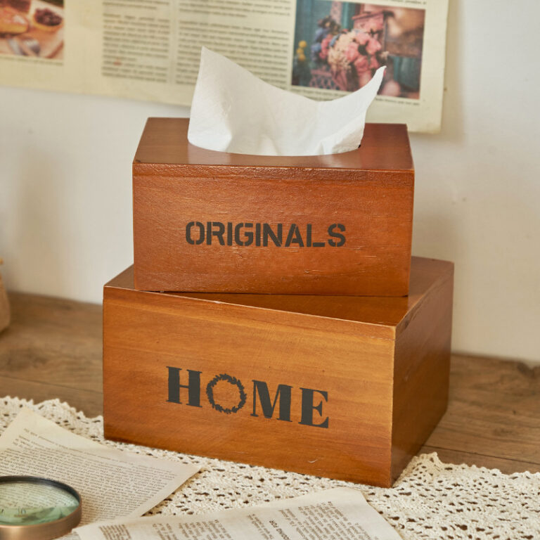 Wooden Tissue Box (1)