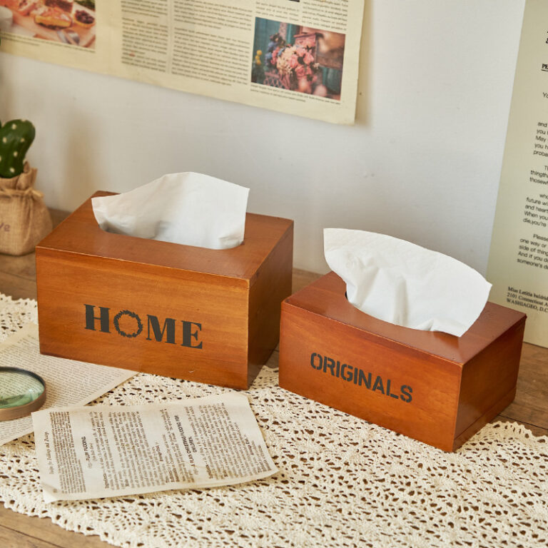 Wooden Tissue Box (3)